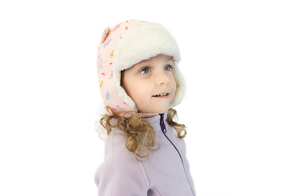Kids & Baby Water Repellent Trapper Hat - Dino Play