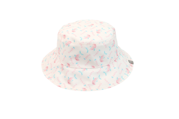 Baby/Kids Reversible Patterned Sun Hat - Dolphin | Jellyfish