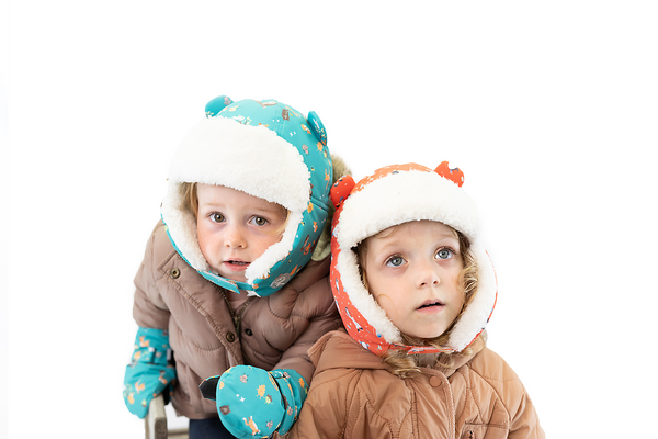 Kids & Baby Water Repellent Trapper Hat - Woodland Camp