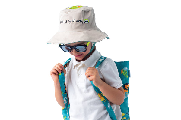 Reversible Baby and Kids Sun Hat - Lion | Sloth