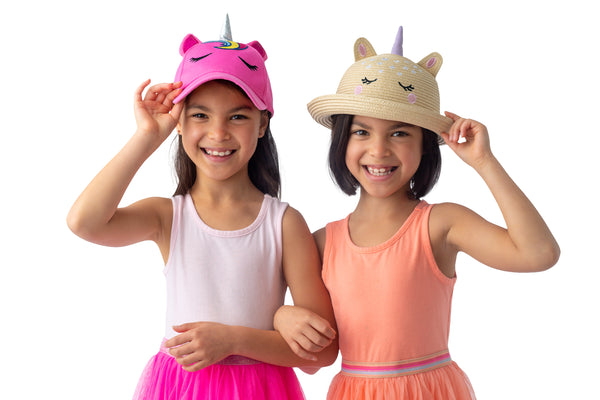 Kids Straw Hat - Unicorn