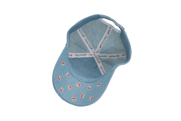 Kids 3D Cap - Cat Denim