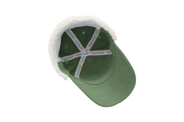 Kids 3D Winter Cap with Ear Flaps - Dinosaur