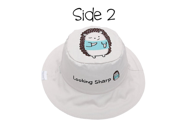 Reversible Baby and Kids Sun Hat - Fox | Hedgehog