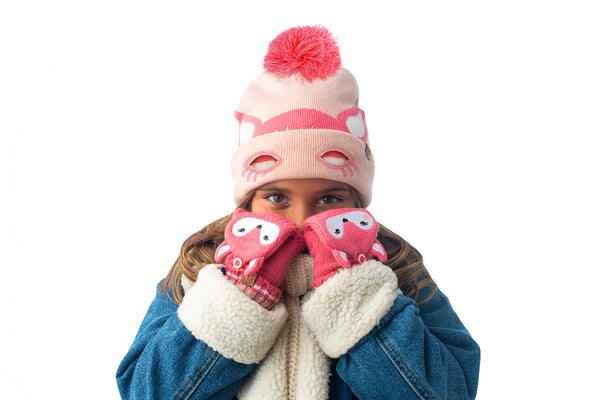 Kids Knitted Toque - Deer