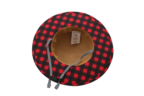 Kids Lifeguard Straw Hat - Bear